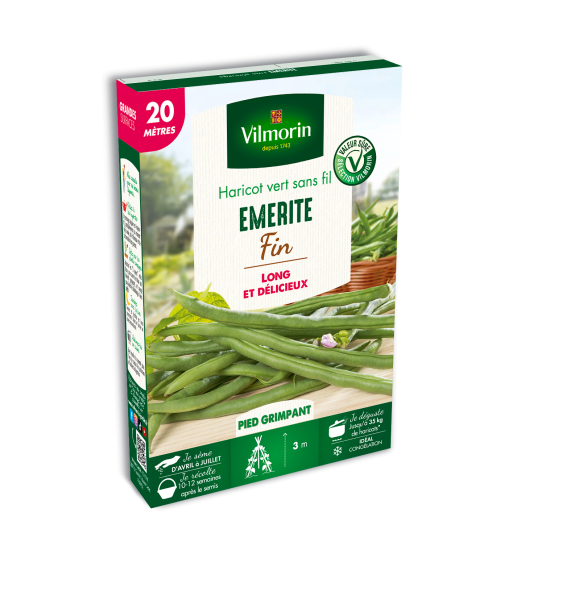 Légumes Secs - Haricot Emérite - 20 m - PACKAGING_3D_RECTO